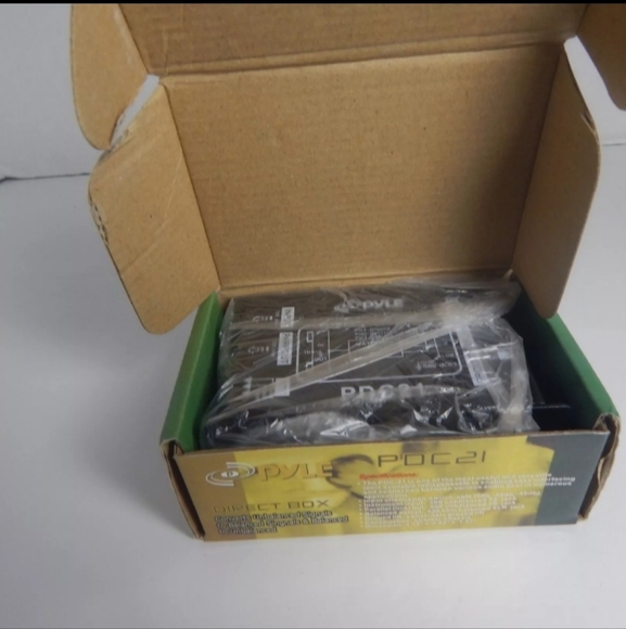 Pyle PDC21 Premium Direct Injection Audio Box, 1/4" Connector, 2.36" x 4.09" - Picture 6 of 7